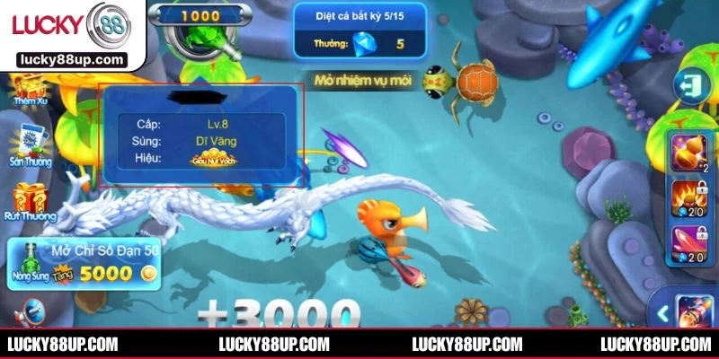 Chiến thuật bẻ góc thông minh giúp hạ gục cá ẩn nấp nhanh chóng và tiết kiệm xu