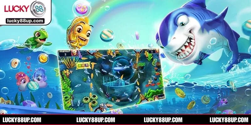 Đàn cá xuất hiện dày đặc là cơ hội vàng để người chơi gia tăng điểm số