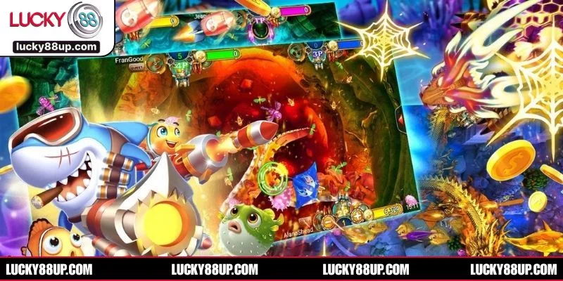 Đồ họa 3D sống động trong bắn cá đổi thưởng đưa người chơi lạc vào thế giới đại dương