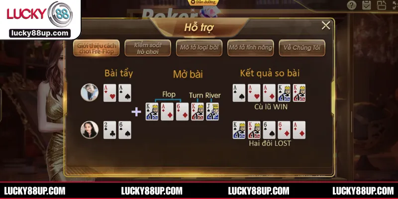Giải thích chi tiết cách chơi game bài Poker từ A- Z