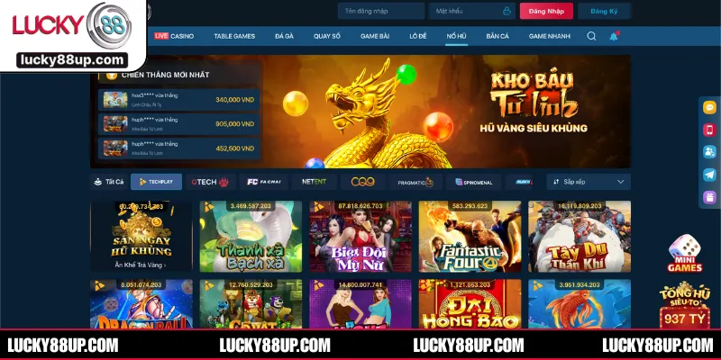 Giới thiệu thông tin khái quát về nổ hũ LUCKY88